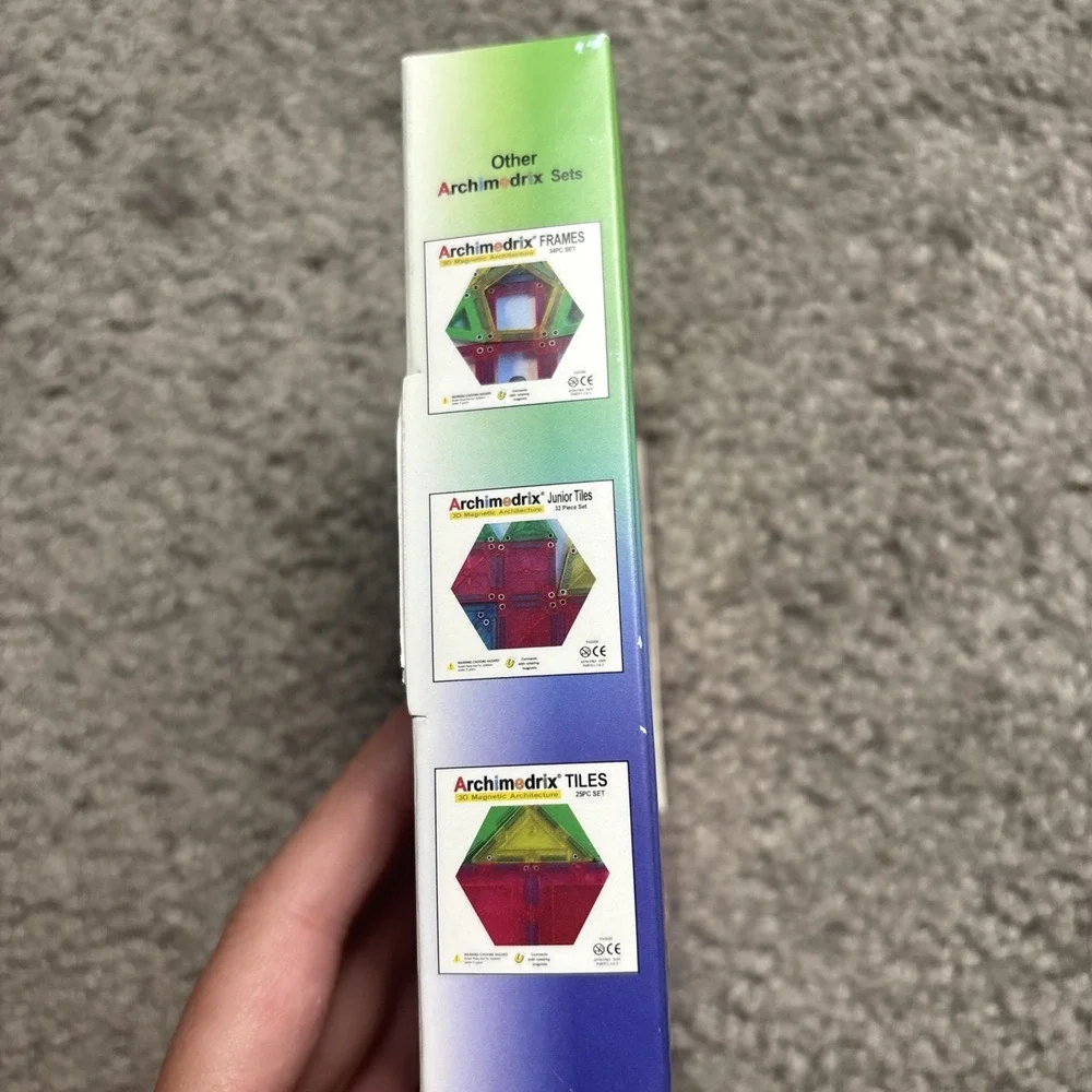 Archimedrix magnetic tiles